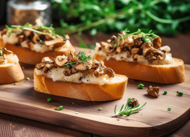 Grilled Cheese Mushroom Sandwich