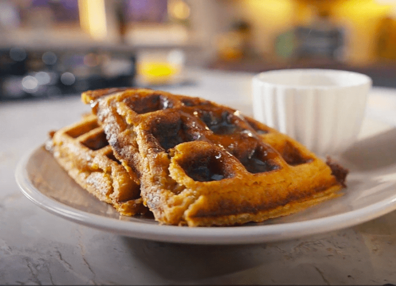 Waffle Recipe with Butter by Sanjeev Kapoor