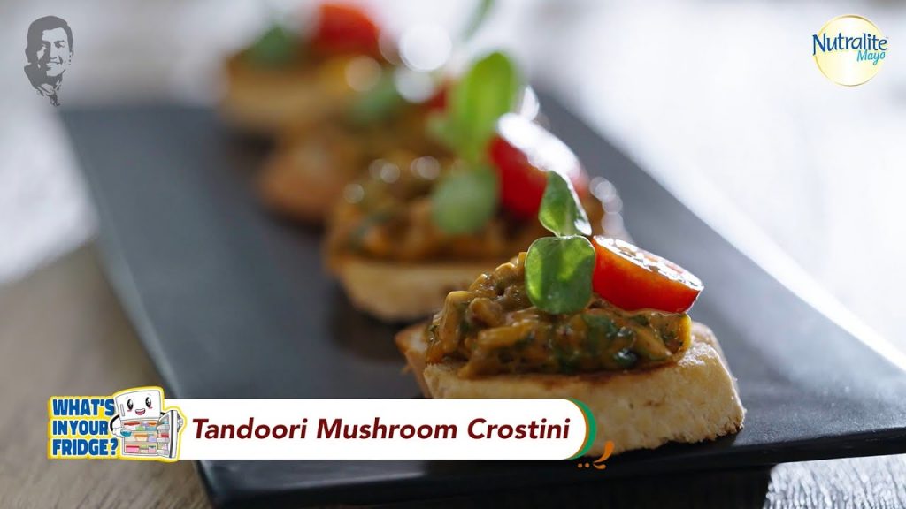 Tandoori-Mushroom-Crostini